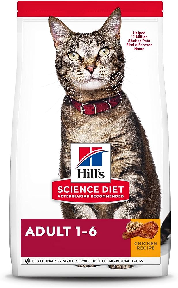 غذای خشک گربه هیلز مدل adult وزن 10 کیلوگرم
